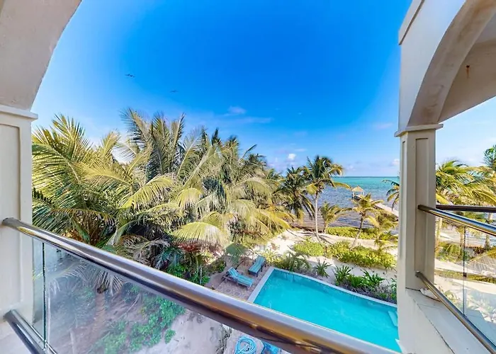 Serene Oceanfront With Shared Pool Ocean View Wifi & Partial Ac
